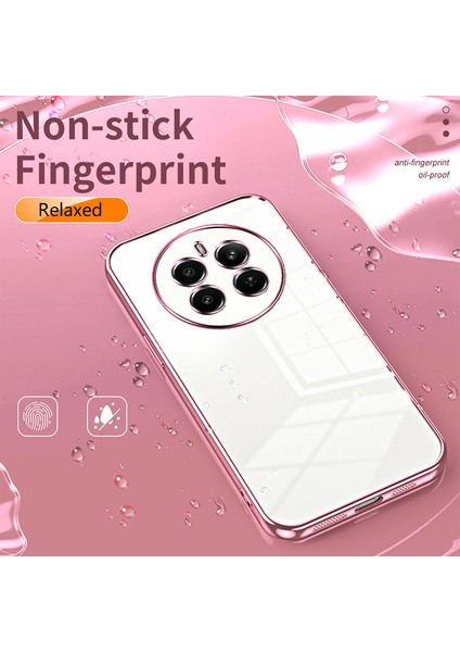Realme 12 4g/12+5g Cep Telefonu Kılıfları Esnek Tpu Galvanik Telefon Koruyucu-Pembe (Yurt Dışından) fırsatları