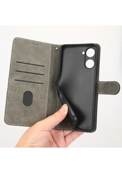 Realme 10 4g Için Rfıd Engelleme Çizilmez Telefon Kılıfı, Cüzdan Standlı Düşmeye Karşı Manyetik Pu Deri Telefon Kılıfı-Yeşil (Yurt Dışından) fırsatları
