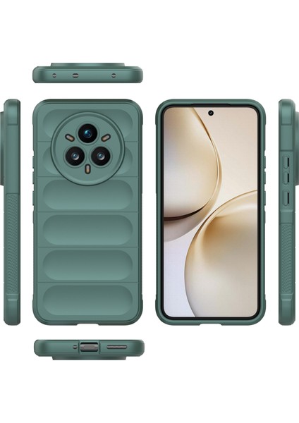 Realme 14 Pro+5g Kılıf Düşmeye Karşı Yumuşak Tpu Sağlam Telefon Arka Kapağı-Yeşil (Yurt Dışından) indirimleri
