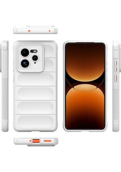 Realme Gt 7 Pro 5g Kılıf Düşmeye Karşı Yumuşak Tpu Sağlam Telefon Arka Kapağı-Beyaz (Yurt Dışından)