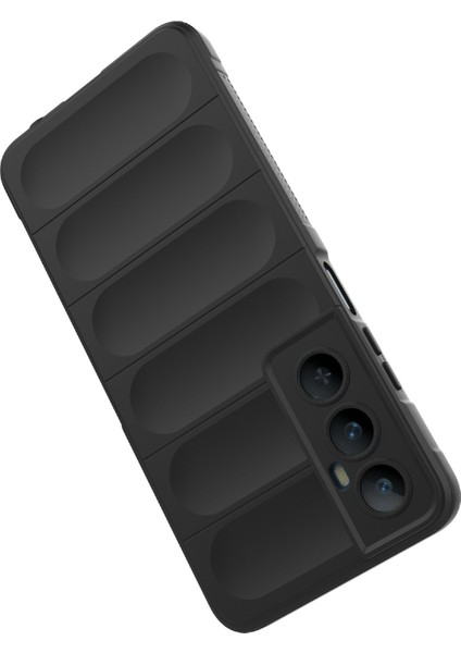 Realme C65 4g Kılıf Darbeye Dayanıklı Tpu Telefon Koruyucu Kabuk-Koyu Gri (Yurt Dışından) modelleri