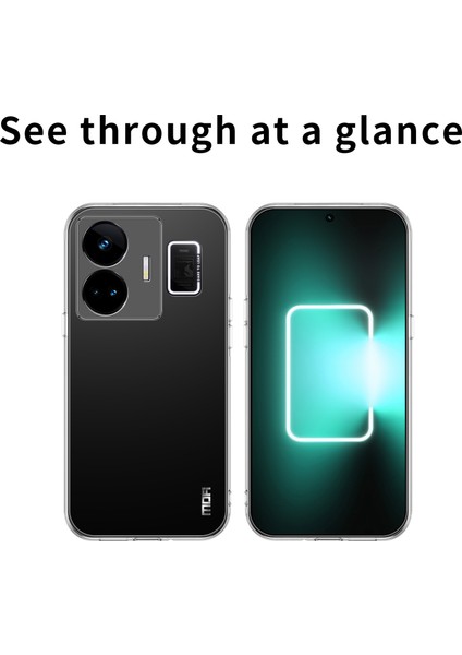Mofı Realme Gt Neo 5 5g Için Çizilmez Koruyucu Kılıf, Yumuşak Tpu Cep Telefonu Kılıfı (Yurt Dışından) modelleri