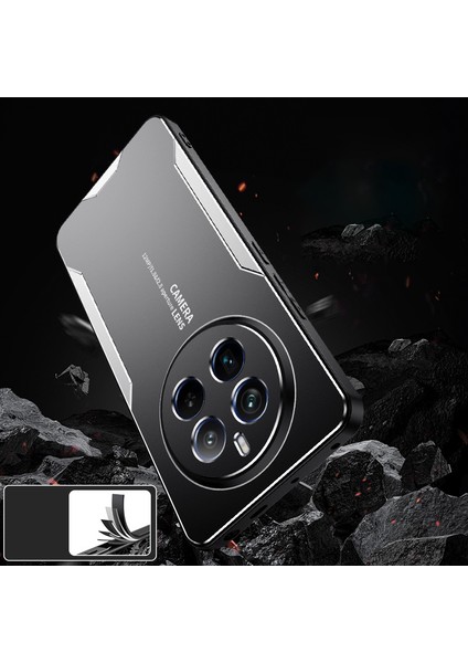 Realme 12 4g/12+5g Kılıf Alüminyum Alaşım+Tpu+Pc Ince Darbeye Dayanıklı Telefon Kılıfı-Altın (Yurt Dışından) indirimleri