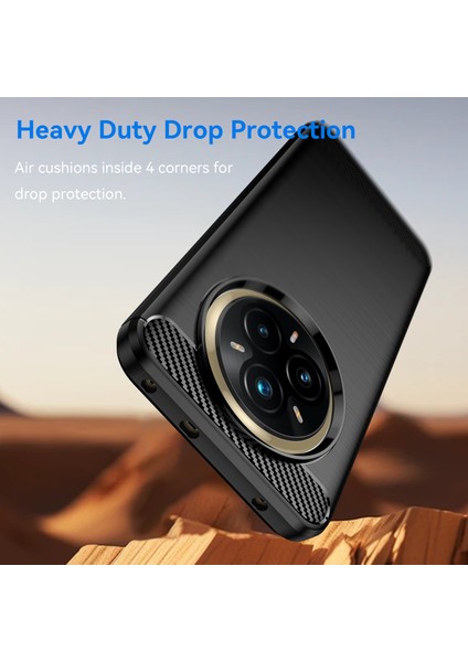 Realme 14 Pro+5g Kılıf Koruyucu Telefon Kılıfı Karbon Fiber Doku Fırçalanmış-Siyah (Yurt Dışından) indirimleri