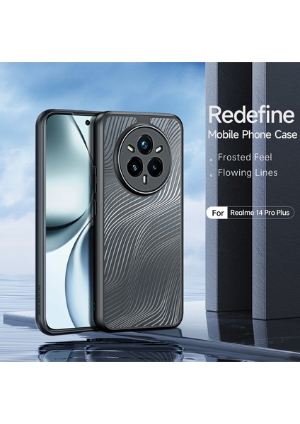 Realme 14 Pro+5g Kılıf Dux Ducıs Aimo Serisi Tpu+Pc Mat Düşmeye Dayanıklı Telefon Kılıfı (Reach Sertifikası)-Siyah (Yurt Dışından) modelleri