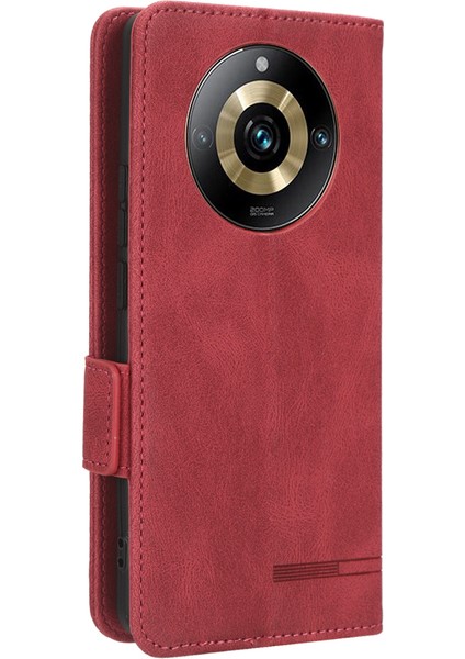 Realme 11 Pro 5g/11 Pro+5g Pu Deri Telefon Kılıfı Çizilmez Donanım Dekor Standı Kapak Cüzdan-Gül (Yurt Dışından) indirimleri