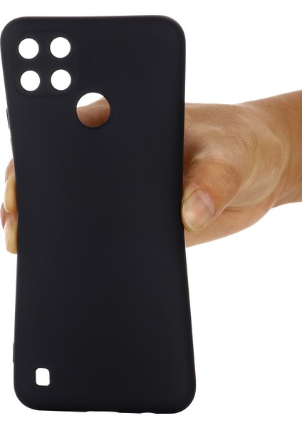 Realme C21Y (Küresel Sürüm) Için Kayışlı Yumuşak Sıvı Silikon Ince Koruyucu Darbeye Dayanıklı Kılıf-Siyah (Yurt Dışından) indirimleri