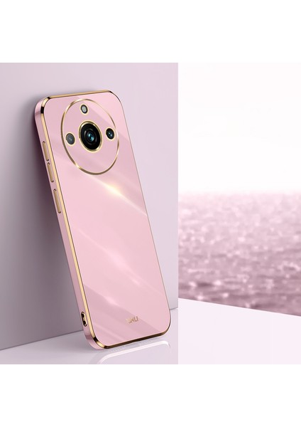 Xınlı Realme 11 Pro+5g/11 Pro 5g Tpu Telefon Kılıfı Elektrokaplama Altın Kenarlı Düşmeye Dayanıklı Kapak-Mor (Yurt Dışından) indirimleri