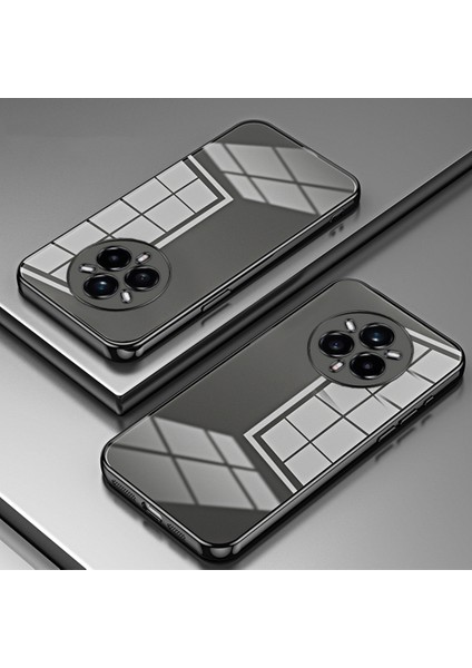 Realme 14 Pro+5g Kılıf Galvanik Çerçeve Yumuşak Tpu Telefon Kılıfı-Siyah (Yurt Dışından) indirimleri