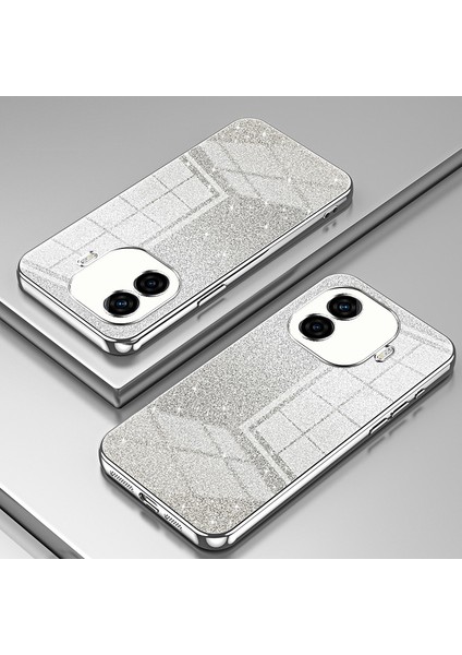 Vivo Iqoo Z9 Turbo 5g Kılıf Yumuşak Tpu Telefon Kılıfı Degrade Parıltı-Gümüş (Yurt Dışından) indirimleri
