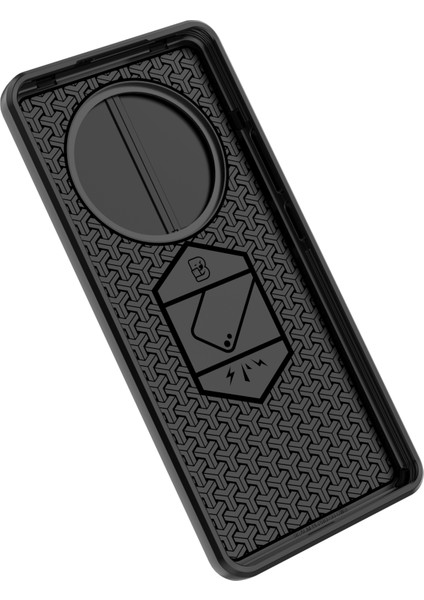 Realme 14 Pro 5g Kılıf Pc+Tpu Kickstand Telefon Koruyucu Lens Kapağı Ile-Siyah (Yurt Dışından) fiyatları