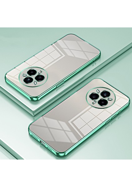 Realme 14 Pro+5g Kılıf Galvanik Çerçeve Yumuşak Tpu Telefon Kılıfı-Yeşil (Yurt Dışından) indirimleri