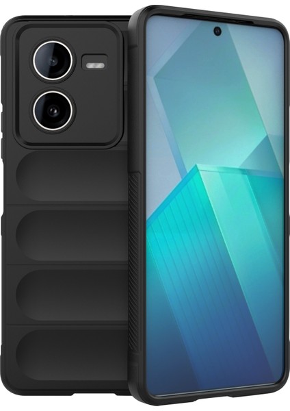 Vivo Iqoo Z8X 5g Kılıf Tpu Sağlam Çizilmez Cep Telefonu Kılıfı-Siyah (Yurt Dışından)