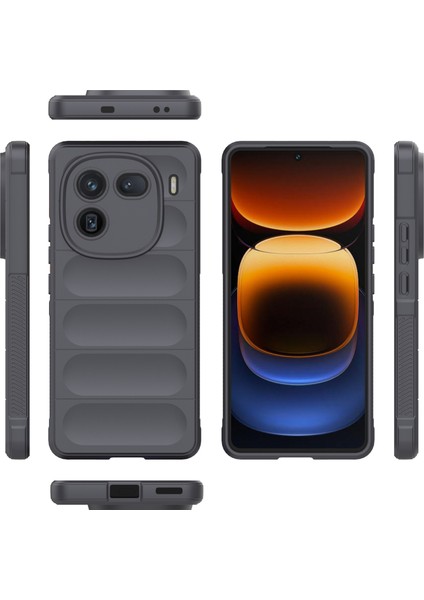 Vivo Iqoo 12 5g Cep Telefonu Kılıfları Yumuşak Tpu Koruyucu Arka Kapak-Koyu Gri (Yurt Dışından) fırsatları