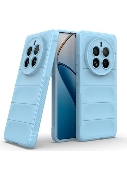 Realme 12 Pro 5g/12 Pro+5g Tpu Kılıf Düşmeye Dayanıklı Cep Telefonu Kılıfı-Bebek Mavisi (Yurt Dışından)
