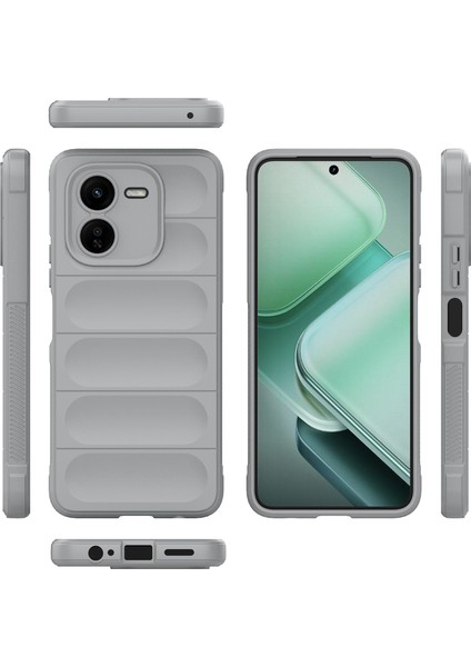 Vivo Iqoo Z9X 5g Kılıf Darbeye Dayanıklı Sağlam Kalkan Yumuşak Tpu Arka Kapak-Açık Gri (Yurt Dışından) fırsatları