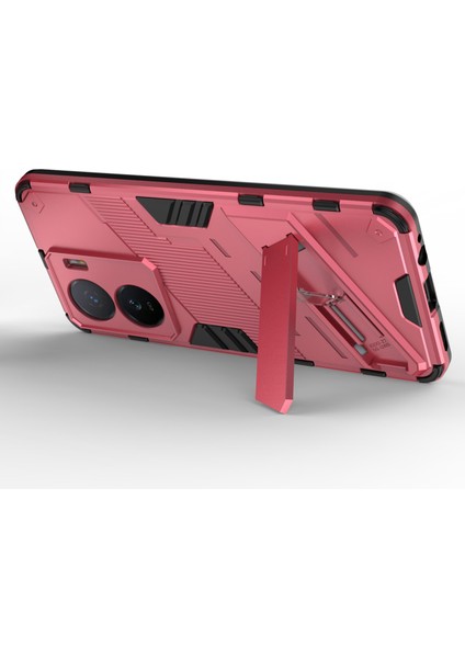 Vivo Iqoo Z7 5g Darbeye Dayanıklı Kickstand Kılıf Tpu+Pc Çift Koruma Telefon Kılıfı-Gül (Yurt Dışından) modelleri