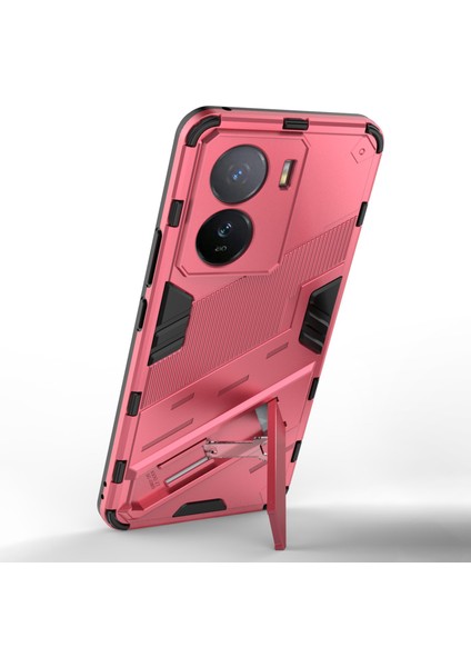 Vivo Iqoo Z7 5g Darbeye Dayanıklı Kickstand Kılıf Tpu+Pc Çift Koruma Telefon Kılıfı-Gül (Yurt Dışından) fırsatları