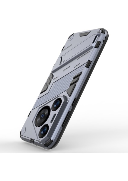 Huawei Pura 70 Pro/pura 70 Pro+Kılıf Kickstand Pc+Tpu Düşmeye Karşı Telefon Kılıfı-Gri (Yurt Dışından) modelleri