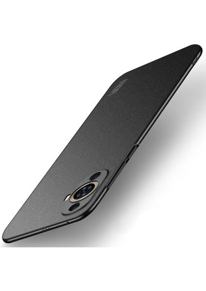 Mofı Shield Mat Serisi Huawei Nova 11 Pro/nova 11 Ultra Darbeye Dayanıklı Mat Telefon Kılıfı Sert Pc Telefon Kılıfı-Siyah (Yurt Dışından)