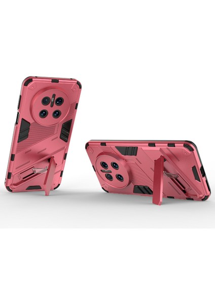 Huawei Mate 70 Kılıf Pc+Tpu Darbeye Dayanıklı Telefon Kılıfı Kickstand Ile-Gül (Yurt Dışından) fiyatları