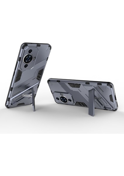 Huawei Nova 11/nova 12S 4g/nova 12 Lite 4g Darbeye Dayanıklı Destekli Arka Kapak Sert Pc+Esnek Tpu Telefon Kılıfı-Gri (Yurt Dışından) indirimleri