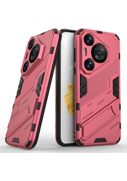 Huawei Pura 70 Pro/pura 70 Pro+Kılıf Kickstand Pc+Tpu Düşmeye Karşı Telefon Kılıfı-Gül (Yurt Dışından) fırsatları