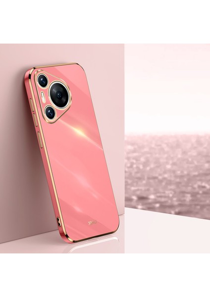Xınlı Huawei Pura 70 Pro/pura 70 Pro+Kılıf Galvanik Çerçeve Yumuşak Tpu Telefon Kılıfı-Kırmızı (Yurt Dışından) indirimleri