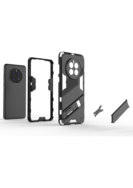 Huawei Mate 50 Telefon Kılıfı Pc+Tpu Hibrit Darbeye Dayanıklı Kılıf Kickstand Eller Serbest Koruyucu Kılıf-Gül (Yurt Dışından) fiyatları