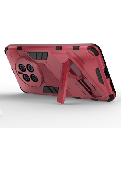 Huawei Mate 50 Telefon Kılıfı Pc+Tpu Hibrit Darbeye Dayanıklı Kılıf Kickstand Eller Serbest Koruyucu Kılıf-Gül (Yurt Dışından) indirimleri