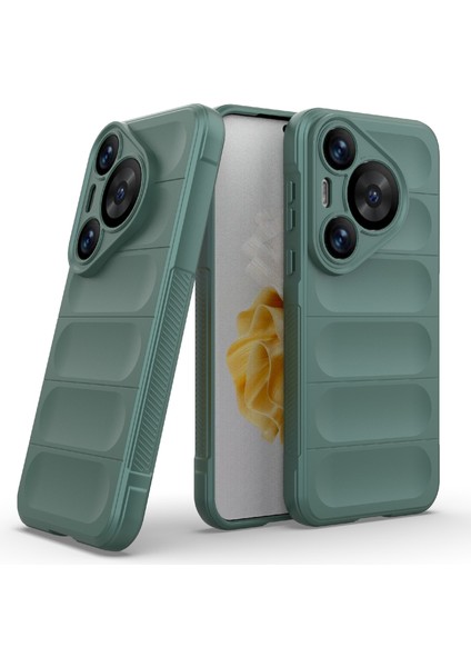 Huawei Pura 70 Pro/pura 70 Pro+Kılıf Tpu Kaymaz Arka Telefon Kılıfı-Yeşil (Yurt Dışından) fiyatları