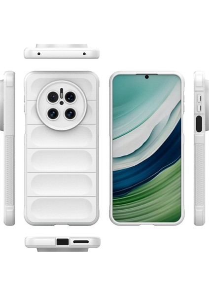 Huawei Mate 70 Kılıf Düşmeye Karşı Yumuşak Tpu Sağlam Telefon Arka Kapağı-Beyaz (Yurt Dışından) fırsatları