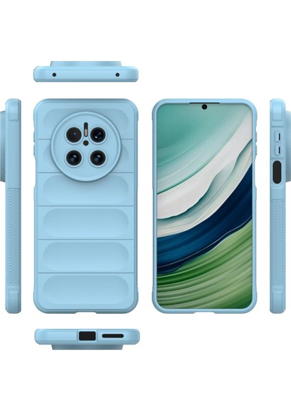 Huawei Mate 70 Kılıf Düşmeye Karşı Yumuşak Tpu Sağlam Telefon Arka Kapağı-Bebek Mavisi (Yurt Dışından) fiyatları