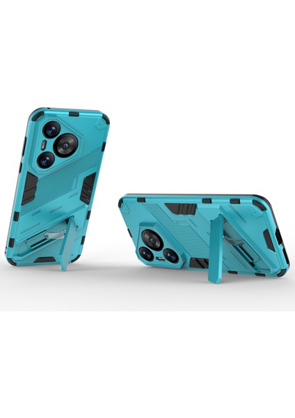 Huawei Pura 70 Kickstand Kılıf Pc+Tpu Çift Katmanlı Koruma Telefon Kılıfı-Bebek Mavisi (Yurt Dışından) fiyatları