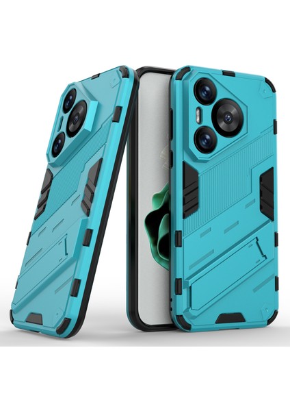 Huawei Pura 70 Kickstand Kılıf Pc+Tpu Çift Katmanlı Koruma Telefon Kılıfı-Bebek Mavisi (Yurt Dışından) fırsatları