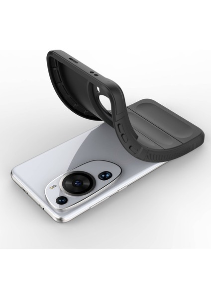 Huawei P60 Art Şok Emici Telefon Kabuğu Yumuşak Tpu Cep Telefonu Kılıfı Toz Geçirmez Koruyucu Kapak-Açık Mor (Yurt Dışından) modelleri