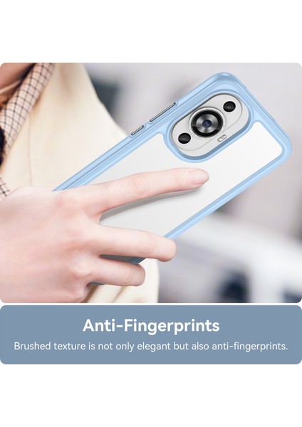 Huawei Nova 12S 4g/nova 12 Lite 4g Kılıf Tpu+Akrilik Telefon Kabuğu Cep Telefonu Aksesuarları-Mavi (Yurt Dışından) fırsatları