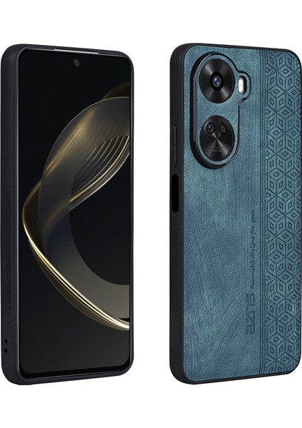 Azns Huawei Nova 11 Se/nova 12 Se 4g Kılıf Baskılı Pu Deri+Tpu Cep Telefonu Arka Kapağı-Yeşil (Yurt Dışından)