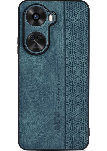 Azns Huawei Nova 11 Se/nova 12 Se 4g Kılıf Baskılı Pu Deri+Tpu Cep Telefonu Arka Kapağı-Yeşil (Yurt Dışından)