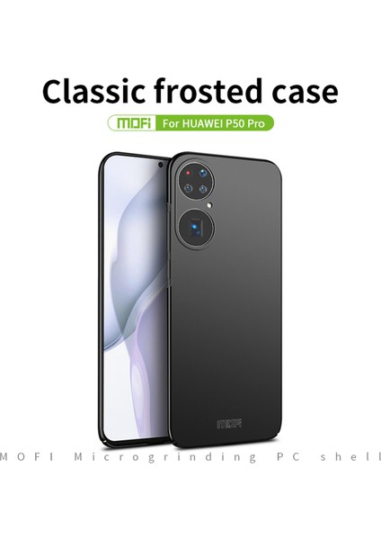 Huawei P50 Pro-Siyah Için Mofı Shield Ince Buzlu Sert Plastik Kabuk (Yurt Dışından) fiyatları