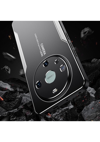 Huawei Mate 60 Pro Telefon Kılıfı Için Düşmeye Dayanıklı Metal+Tpu+Pc Arka Kapak-Mavi (Yurt Dışından) fiyatları