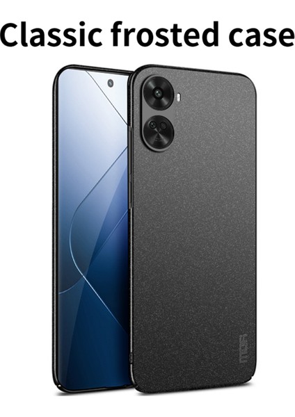 Huawei Nova 11 Se/nova 12 Se 4g Pc Kılıfı Için Mofı Shield Mat Serisi Çizilmez Telefon Arka Kapağı-Mavi (Yurt Dışından)