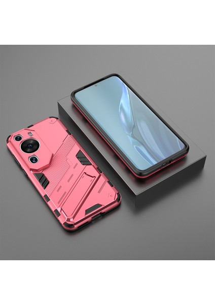 Huawei P60 Art Pc+Tpu Defender Telefon Kılıfı Kickstand Darbeye Dayanıklı Kapak-Gül (Yurt Dışından) indirimleri