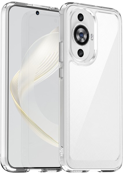 Huawei Nova 11/nova 12S 4g/nova 12 Lite 4g Tpu+Akrilik Telefon Kılıfı Düşmeye Dayanıklı Şeffaf Telefon Kılıfı-Şeffaf (Yurt Dışından)