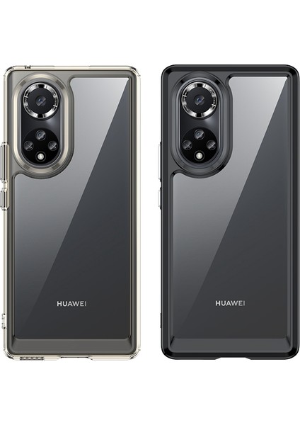 Honor 50/huawei Nova 9 Tpu+Akrilik Hibrit Aşınmaya Dayanıklı Kılıf Bağımsız Düğmeler Kir Önleyici Telefon Kabuğu-Şeffaf (Yurt Dışından) fiyatları