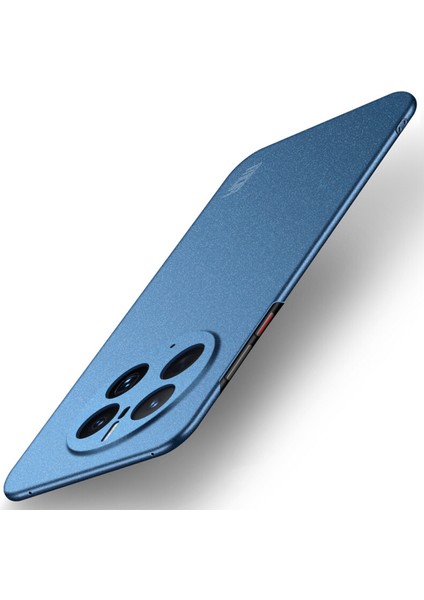 Mofı Shield Mat Serisi Huawei Mate 50 Pro 4g Şok Emici Ultra Ince Telefon Kılıfı Sert Pc Koruyucu Arka Kapak-Mavi (Yurt Dışından)