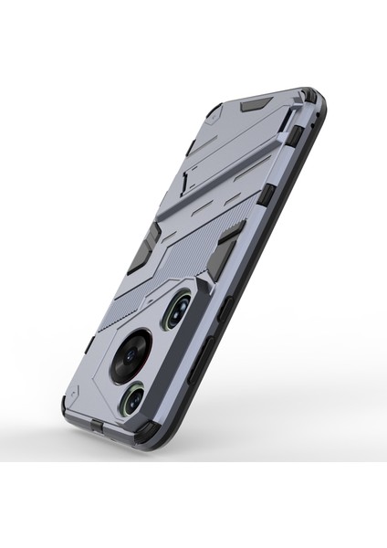 Huawei Pura 70 Ultra Koruyucu Kılıf Kickstand Pc+Tpu Telefon Kılıfı-Gri (Yurt Dışından) fırsatları