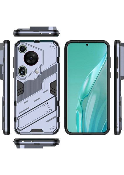 Huawei Pura 70 Ultra Koruyucu Kılıf Kickstand Pc+Tpu Telefon Kılıfı-Gri (Yurt Dışından) indirimleri