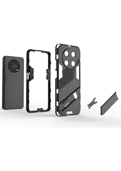 Huawei Enjoy 50 Pro 4g/nova Y90 4g Darbeye Dayanıklı Kılıf Kickstand Pc+Tpu Hibrit Telefon Kılıfı Düşmeye Lı Kapak-Gül (Yurt Dışından) fiyatları