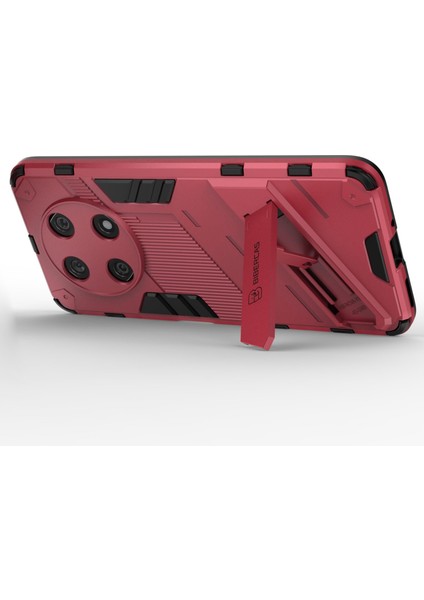 Huawei Enjoy 50 Pro 4g/nova Y90 4g Darbeye Dayanıklı Kılıf Kickstand Pc+Tpu Hibrit Telefon Kılıfı Düşmeye Lı Kapak-Gül (Yurt Dışından) fırsatları